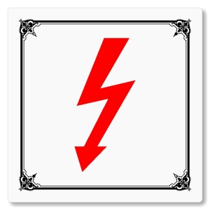 Elektro, 80x80mm, bílá, Nebraska